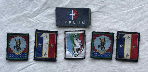 Militaria lot ecussons - militaria, d'ecussons