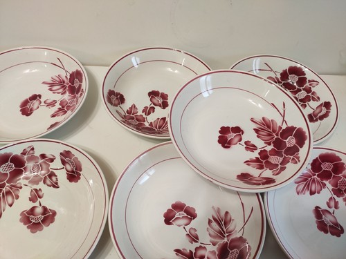 Assiettes creuses moulin des - creuses,