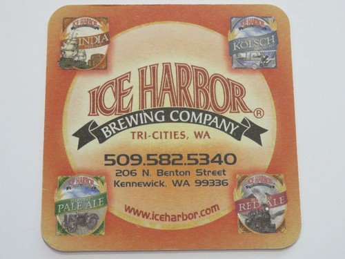 Dessous verre biere ice - verre,