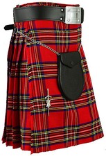 Royal Stewart Kilt Écossais Hommes Écossais Highland Robe