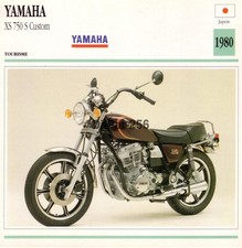 Fiche Moto : YAMAHA XS 750 S