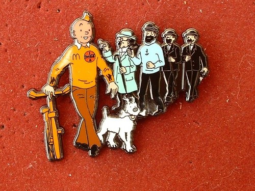 Pin tintin ses amis - , et