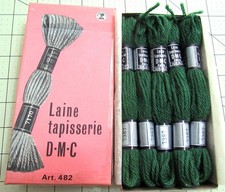 10 Skeins Laine Tapisserie DMC