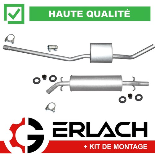 Echappement silencieux pour