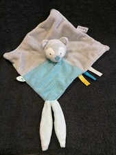 Doudou plat loup Tiloo Tim et