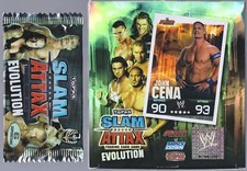 Lot of 3 New WWE Catch Slam Attax EVOLUTION Boosters