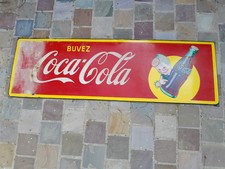  Ancienne Plaque Émaillée Coca Cola