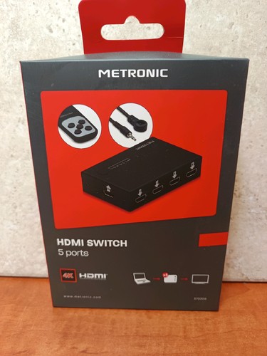 Metronic hdmi switch ports - hdmi, 5