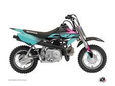 Kit Deco Moto Cross Nasting Honda 50 CRF Turquoise