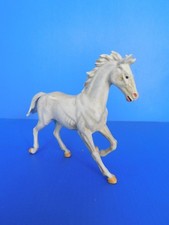 ELASTOLIN / PREISER / ANIMALS: VERY BEAUTIFUL WHITE WILD HORSE