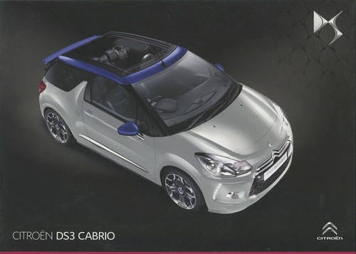 Car brochure citroen ds3 - citroen,