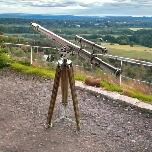 Ancien télescope sol - télescope, de