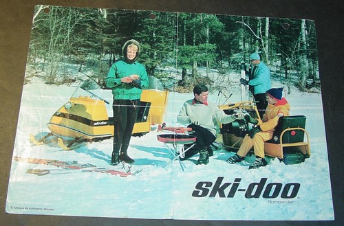 Rare vintage 1966 ski doo - 1966, ski-doo
