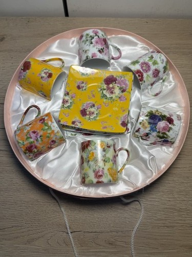 Service café floral - à,