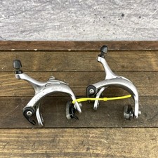 Cane Creek SCR-5 Road Rim Brake Calipers Recessed Set Pair Silver Dual Pivot