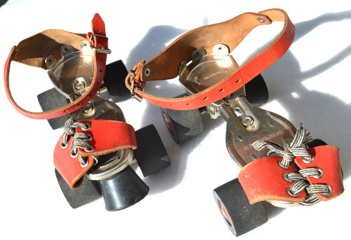 Anciennes paire patins - paire, de