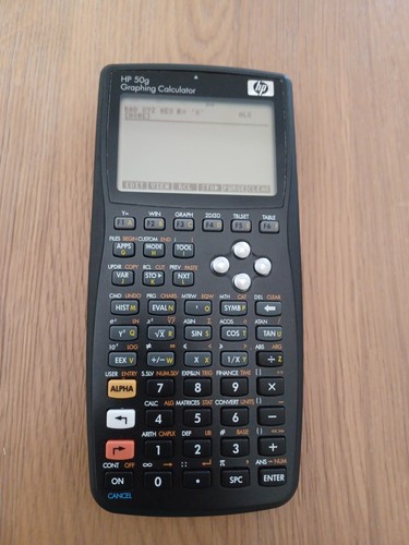 Calculatrice 50g graphing - calculatrice, hp