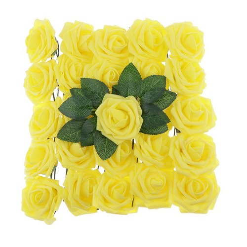 Rose artificielle cm - rose,