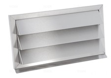 Clapet de facade inox hotte