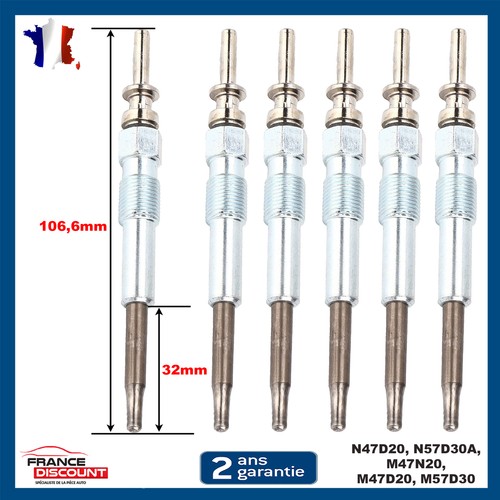 Bougie préchauffage pour - 6,