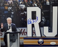 Rick Jeanneret Buffalo Sabres Autographed 8x10 JSA