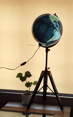 Base trépied world globe - de,