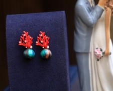 Boucles d'oreille Clou Doré