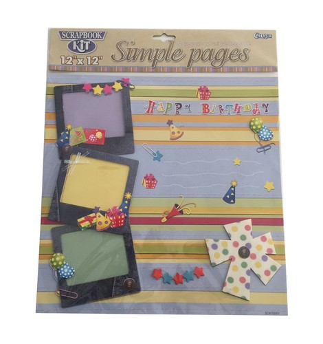 Scrapbooking tableau