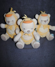 🍀Doudou Peluche Ours Jaune