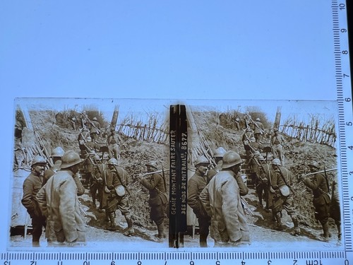 Verre stereoscopique ww1 - verre,