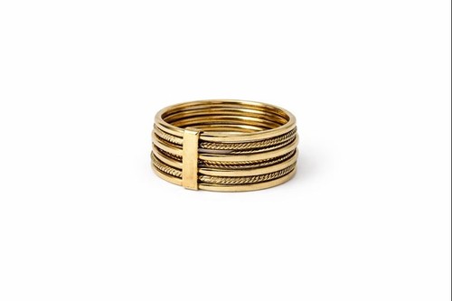 Bague semainier touareg - touareg, laiton