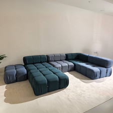 Modular Sofa,  Customizable Design, Fabric,  Color, Cameleonda Mario Bellini