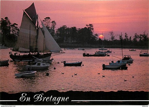 Carte postale bateaux - postale,