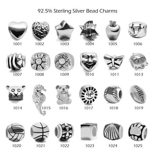 Sterling silver beads - sterling,