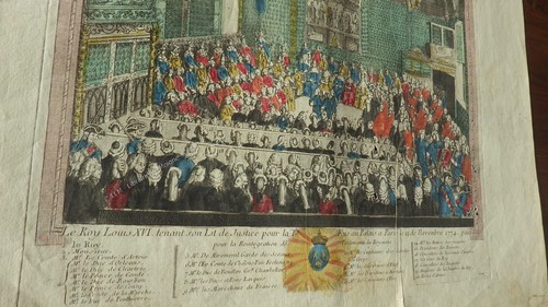 1780 roi louis xvi tenant - tenant, son