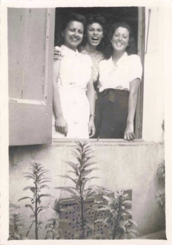 Old photograph trio - old, young