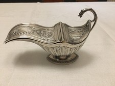 Navette à encens en argent