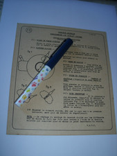 RARISSIME CARTONNAGE TECHNIQUE D EPOQUE GONFLEUR COMPRESSEUR MICHELIN - NO COPY