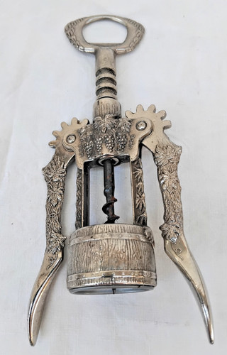 Ancien tire bouchons double - a,