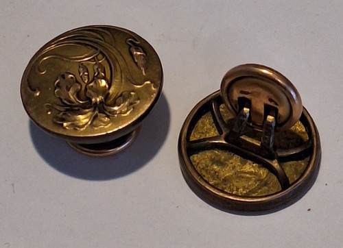 Boutons manchette anciens - boutons,