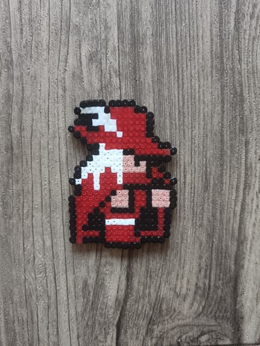 Pixel art mage - mage, perles