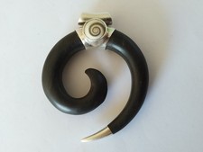 PENDENTIF ETHNIQUE KORU ARGENT