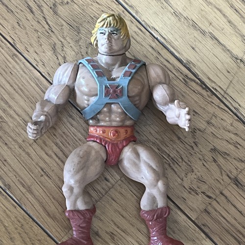 Vintage man action figure - he-man,
