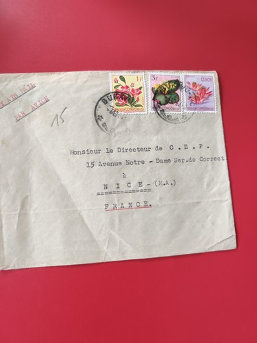 Enveloppe affranchie congo - enveloppe,