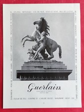 Press advertisement: Les Parfums GUERLAIN 1951