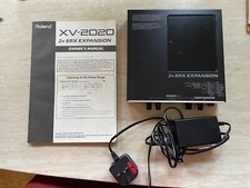 Vintage ROLAND XV-2020 64-Voice Expandable Digital Synth Module & Manual