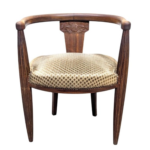 Fauteuil bureau art déco - fauteuil, de