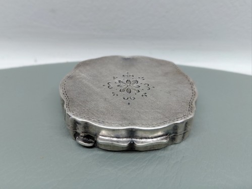 Silver pill box - pill, 800.