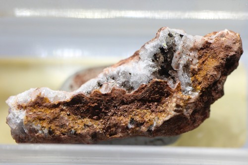 Baryte barytine micromount - baryte,
