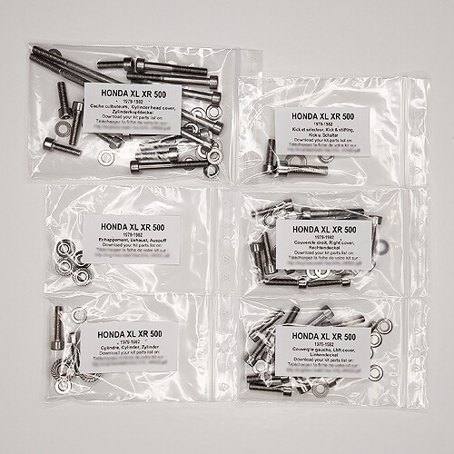 Honda 500 1979 1982 - 500, kit